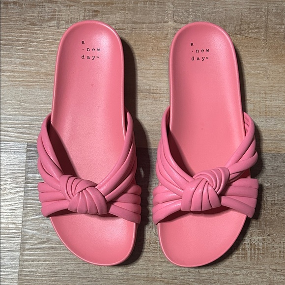 a new day Shoes - A New Day Women's Knotted Pink Sandals